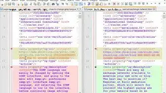 Video thumbnail for How to compare two files in notepad++