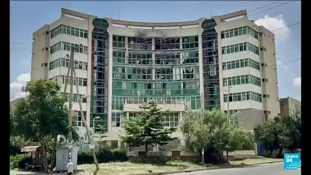 Video thumbnail for Tigray TV station hit by drone as rebels advance in north Ethiopia