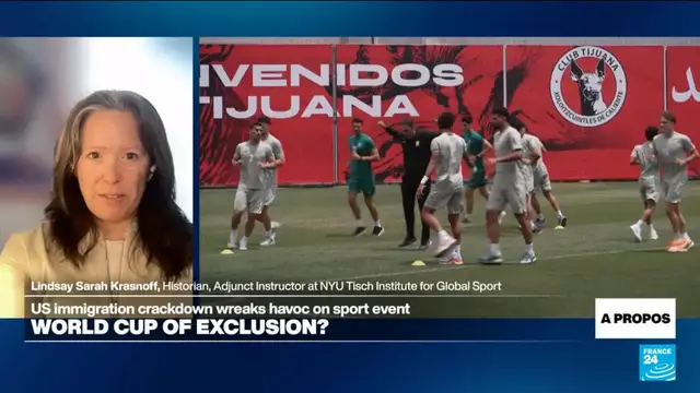 Video thumbnail for A World Cup of exclusion? US immigration policies weigh on FIFA tournament