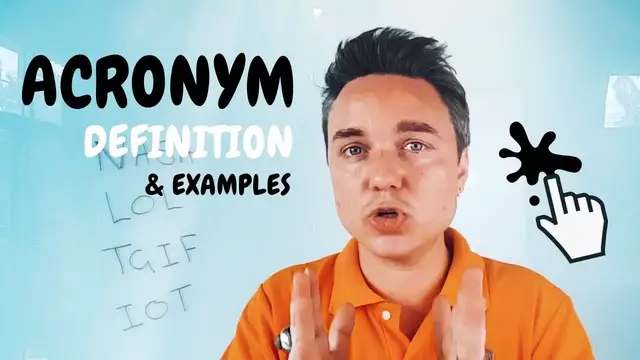 Video thumbnail for Acronym Definition & Examples ✅
