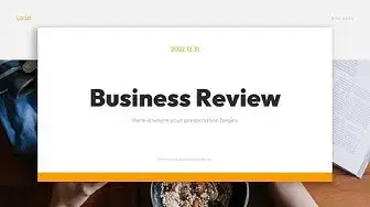 Video thumbnail for Business Review PowerPoint Template Free Download