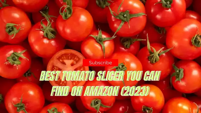 Video thumbnail for Best Tomato Slicer You Can Find On Amazon (2023)