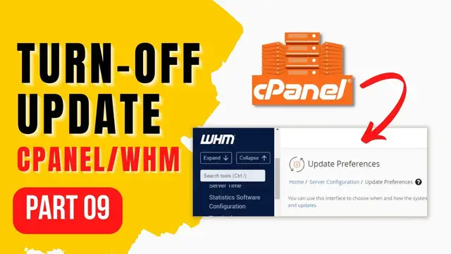 Video thumbnail for How to Disable Automatic Updates for cPanel Server - Make Money with Websites Part 9
