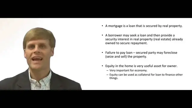 Video thumbnail for What is a Mortgage?