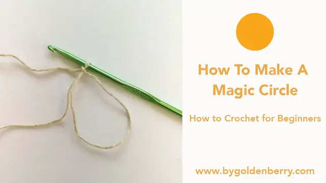 'Video thumbnail for How to Crochet a Magic Circle or Magic Ring | Crochet for Beginners - Tutorial Five'