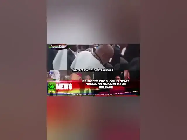 Video thumbnail for Princess From Ogun State Demands Nnamdi Kanu Release #osazuwaakonedo