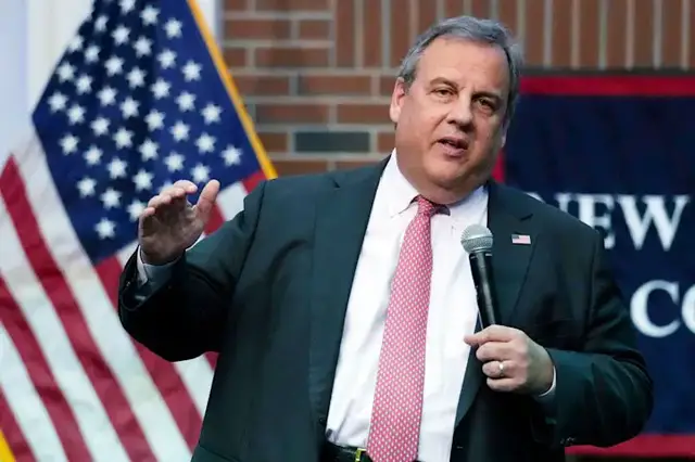 Video thumbnail for Chris Christie says he is considering third presidential run in 2028