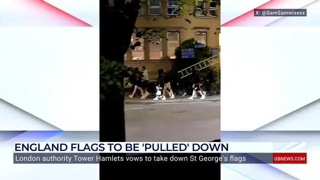 'Video thumbnail for 'There is no problem with English people flying the St George's Cross', Dr Mike Jones says'