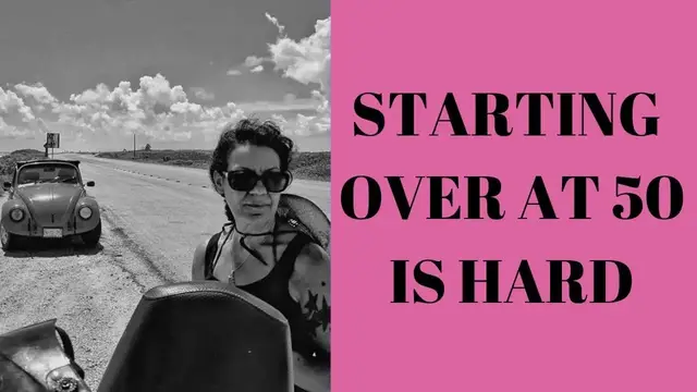 'Video thumbnail for Starting Over at 50 is Hard AF!!!! How to start over at 50 with nothing-learning to have faith'