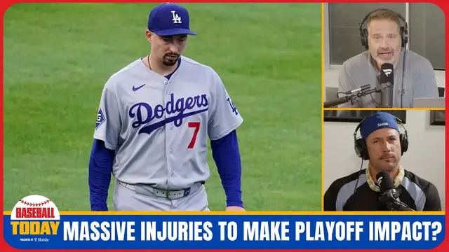Video thumbnail for Key MLB Injuries Can Have Major Impact on Playoffs