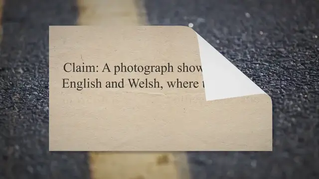 Video thumbnail for Welsh Road Sign Error