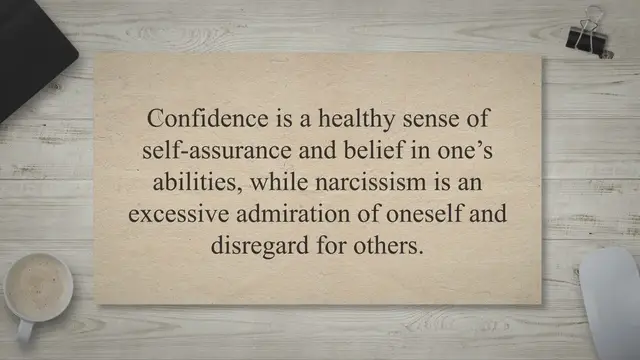 'Video thumbnail for The Fine Line Between Confidence and Narcissism'