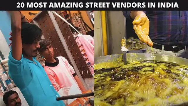 Video thumbnail for 20 Most Amazing Street Vendors in India | Fastest Lady Vendor, Heatproof Man and more