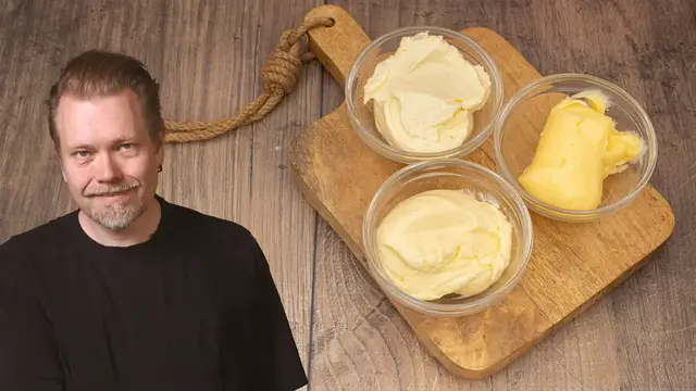 Video thumbnail for How to make Cultured Butter for your sourdough bread | Foodgeek Recipe