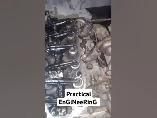 Video thumbnail for #youtubeshorts #automobile #mecanical Truck Engine Stuffed With Pecans #shorts