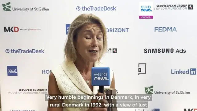 Video thumbnail for LEGO's Julia Goldin named first-ever European CMO of the Year at Cannes Lions