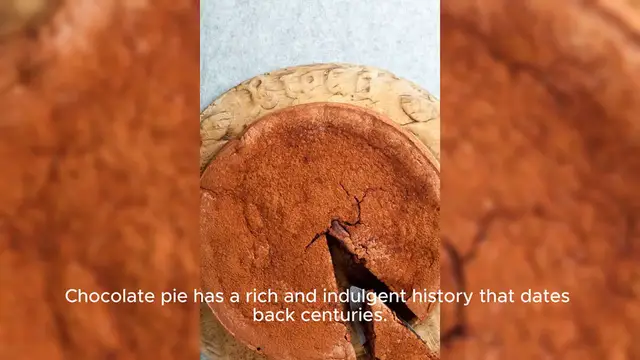 Video thumbnail for Decadent Chocolate Pie Recipe