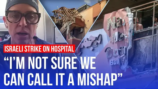 'Video thumbnail for 'Difficult to believe it was an accident' Gaza surgeon on hospital strike | LBC'