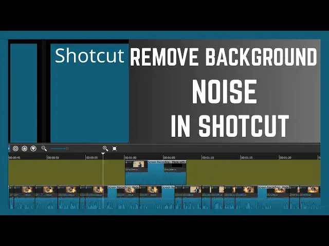 'Video thumbnail for How To Reduce Background Noise From Video Clip In Shotcut'