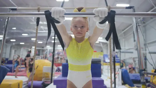 'Video thumbnail for Most gymnastic bar toe-to-hand movements in 30 seconds (female) - 18 by Kynlee Heiman (USA)'