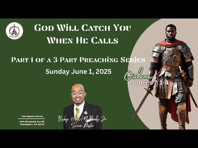 Video thumbnail for God Will Catch You When He Calls - Part 1 of a 3-Part Preaching Series