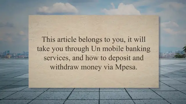 Video thumbnail for Un Sacco Paybill Number, How to Deposit and Withdraw Money via Mpesa