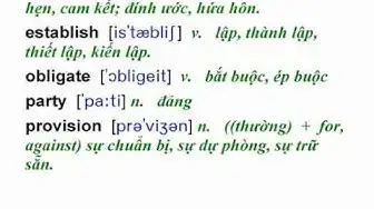 Video thumbnail for Essential TOEIC Words 001
