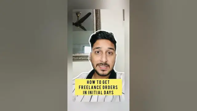 'Video thumbnail for How to Get Freelance Orders In Initial Days of Freelancing #freelancing  #youtubeshorts'