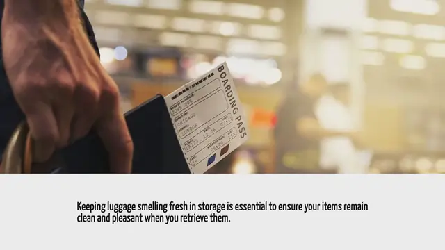 Video thumbnail for How To Keep Luggage Smelling Fresh In Storage