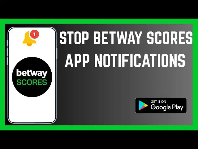 'Video thumbnail for How To Stop Betway Scores App Pop Up Notifications'