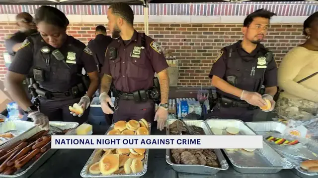 Video thumbnail for National Night Out brings Bronx families, police together to build trust