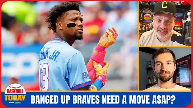 Video thumbnail for Banged up Braves need to make a trade ASAP? | Baseball Today