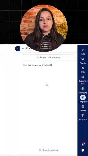 Video thumbnail for 🚀 Best AI Tool for Research Paper Writing ✍️   Write a Research Paper with AI   Paperpal  Ritika AI(720P HD)