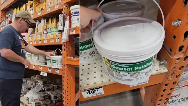 'Video thumbnail for What you can make with $10 Home Depot cement for Christmas!'