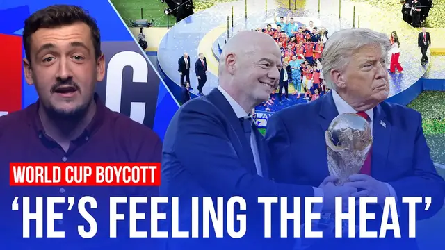 Video thumbnail for 90 nations reject Fifa President's plan to sell off World Cup