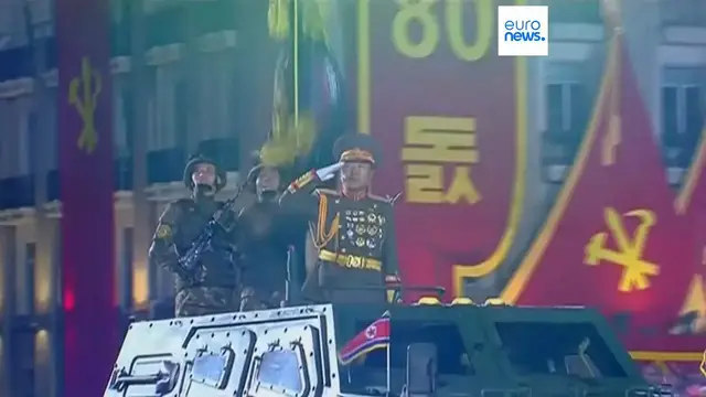 'Video thumbnail for Watch: North Korea unveils its 'most powerful' missile at military parade'