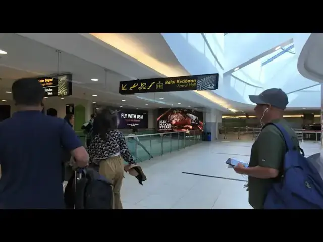 'Video thumbnail for Penang Airport Arrival 2025 PEN'