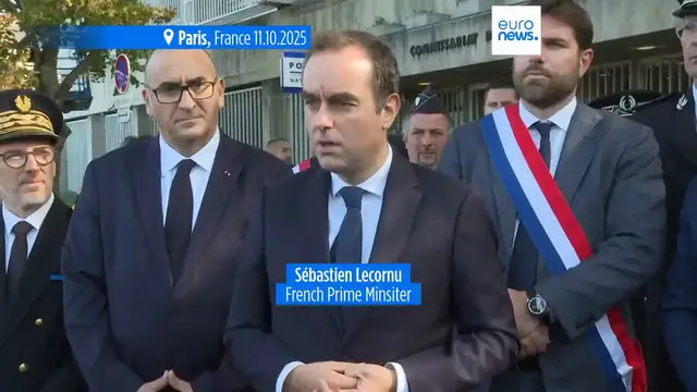'Video thumbnail for Reappointed French PM Lecornu says new cabinet must not give in to partisan interests'
