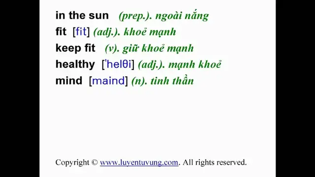 Video thumbnail for Learn English Vocabulary - Grade 7 - Unit 06 - Lesson 02