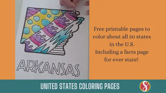 Video thumbnail for Free Arkansas Coloring Pages