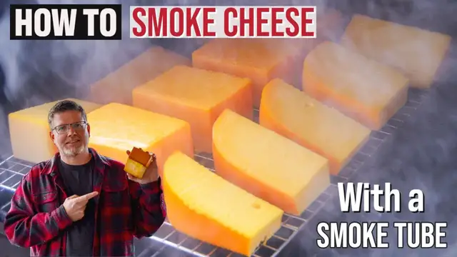 'Video thumbnail for How to Smoke Cheese with a Smoke Tube - EASY! #smoketube #smokedcheese'
