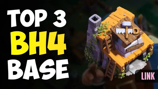 'Video thumbnail for Top 3 Builder Hall 4 Base With Copy Link (2023) | Best BH4 Base Links | Clash of Clans'