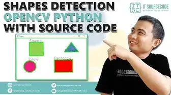 Video thumbnail for Shapes Detection OpenCV Python with Source Code | OpenCV Python Projects with Source Code