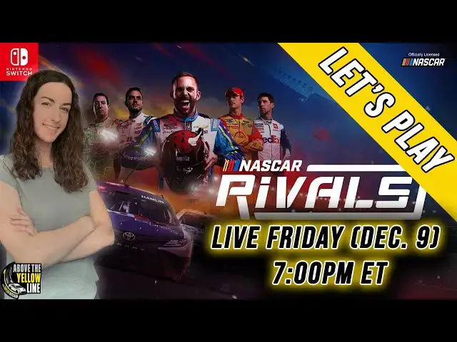 Video thumbnail for Let's Play: NASCAR Rivals [LIVE/Online]