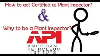 Video thumbnail for How to get Certified as Plant Inspector API 510, API 570, API 653