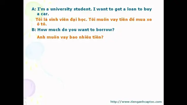 Video thumbnail for English for Trade, Finance, and Bank Unit 03 - Dialogue 002