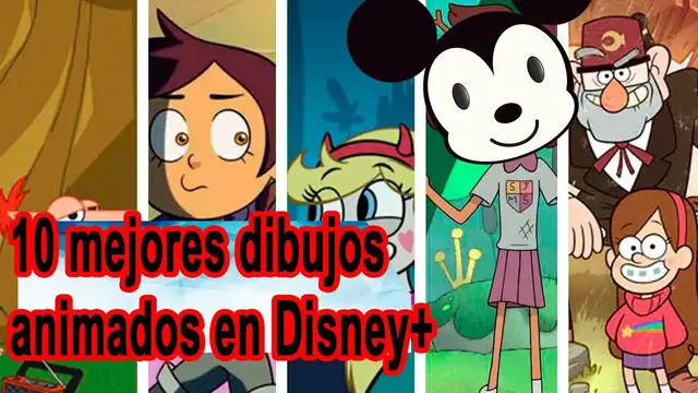 'Video thumbnail for 10 mejores dibujos animados en Disney+'