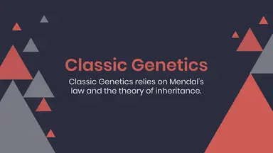 'Video thumbnail for Branches of genetics'