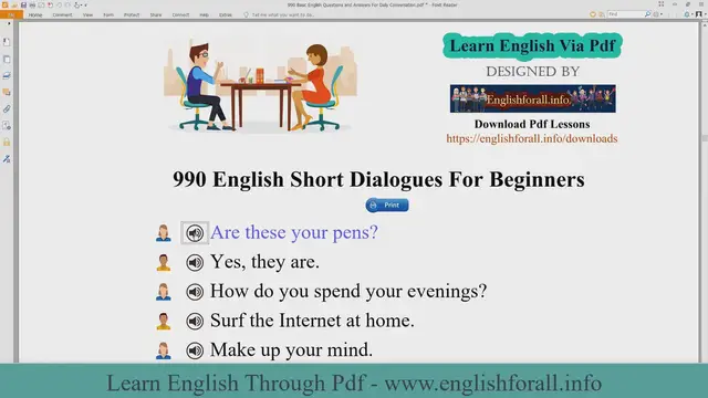 Video thumbnail for English Questions and Answers For Daily Conversation - Part 33