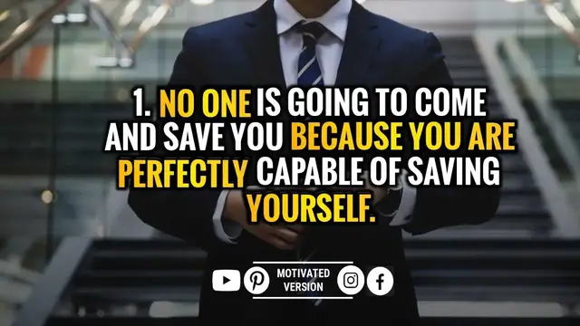 'Video thumbnail for 7 Powerful Quotes with valuable lessons I wish I read sooner @Motivated Version'